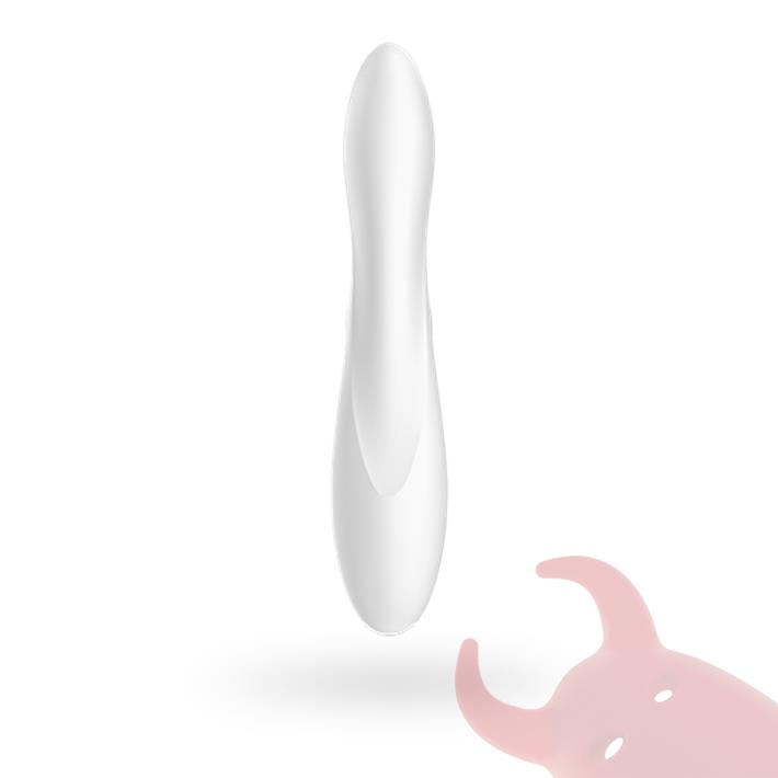 Estimulador de punto G con succionador de clitoris con carga USB