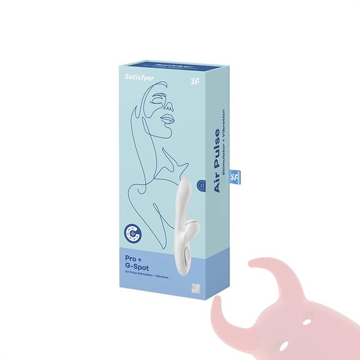 Estimulador de punto G con succionador de clitoris con carga USB