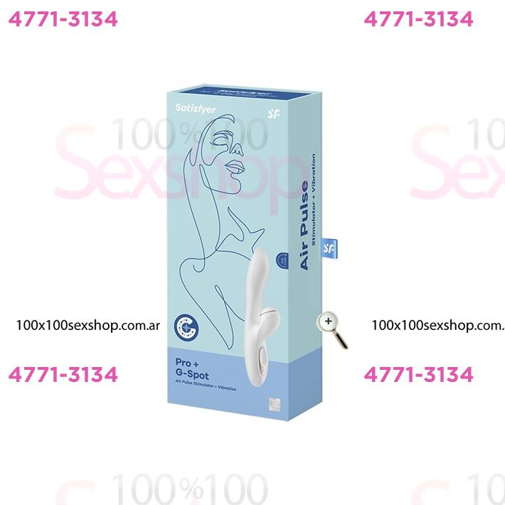 Estimulador de punto G con succionador de clitoris con carga USB