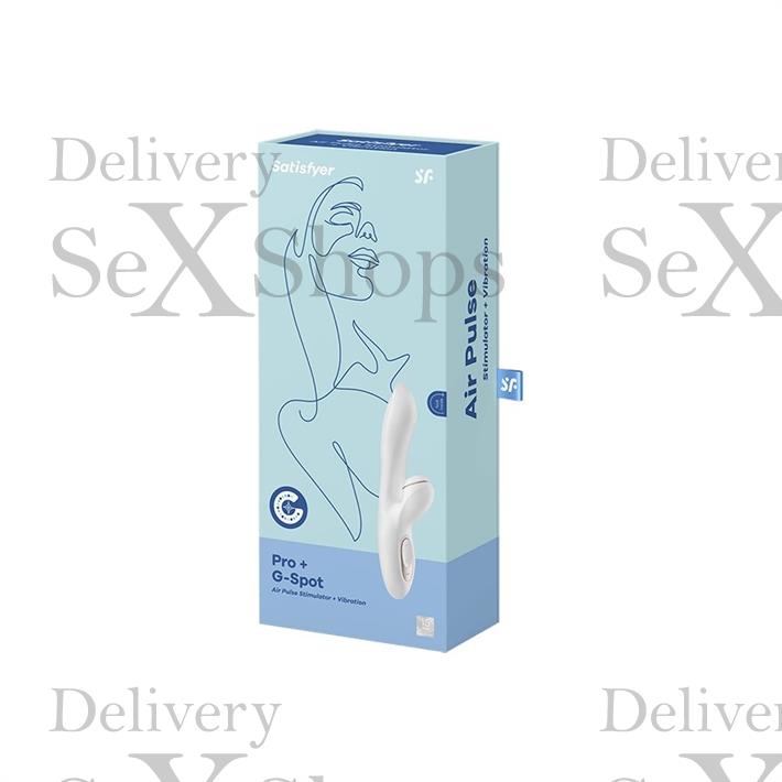 Estimulador de punto G con succionador de clitoris con carga USB