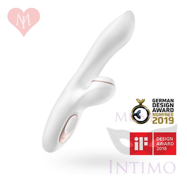 Estimulador de punto G con succionador de clitoris con carga USB