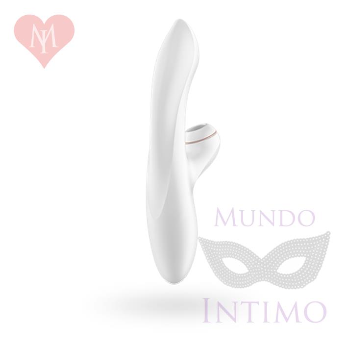 Estimulador de punto G con succionador de clitoris con carga USB