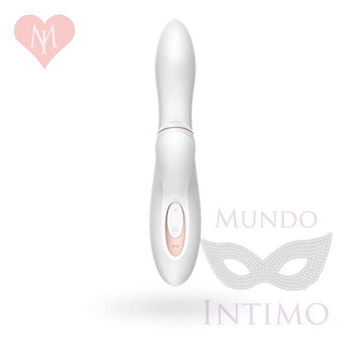 Estimulador de punto G con succionador de clitoris con carga USB