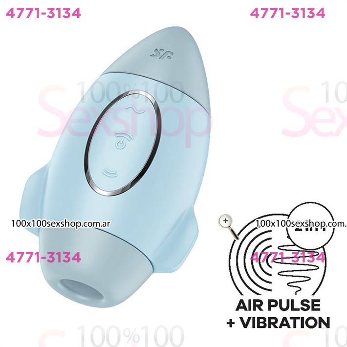 Mission Control Succionador y vibrador con carga USB