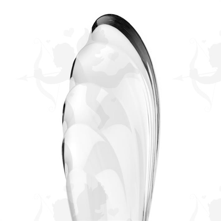 Dazzling Crystal 1 transparent Dildo de cristal solido