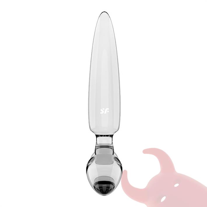 Triple Crystal 1 Dildo y plug de cristal