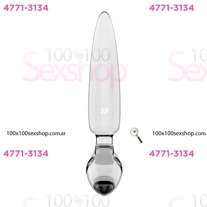 Triple Crystal 1 Dildo y plug de cristal