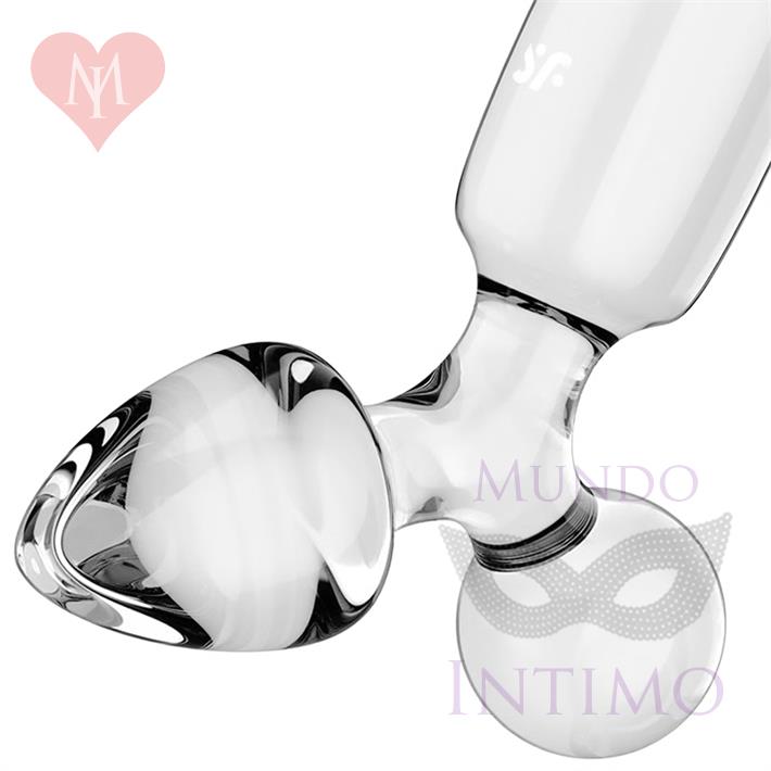 Triple Crystal 1 Dildo y plug de cristal