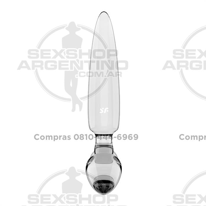Triple Crystal 1 Dildo y plug de cristal