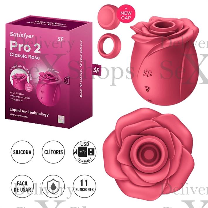  Pro 2 Modern Blossom Succionador con membrana de silicona y carga USB 