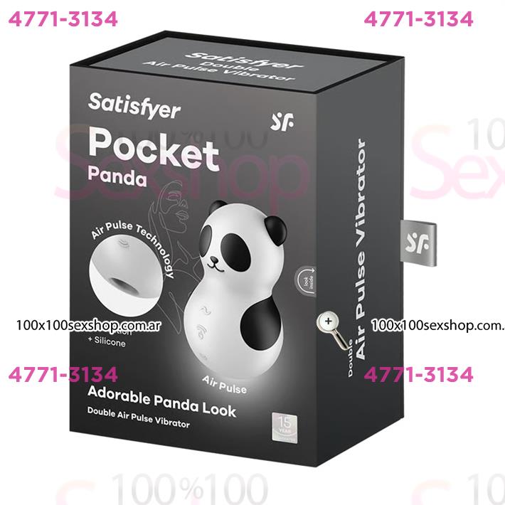 Pocket Panda Succionador y vibrador con carga USB