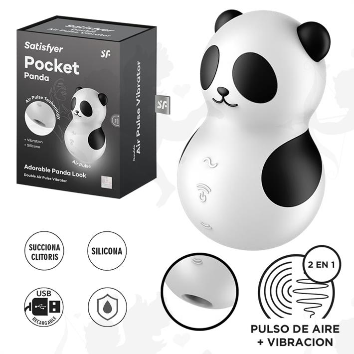 Pocket Panda Succionador y vibrador con carga USB Pocket Panda Succionador y vibrador con carga USB