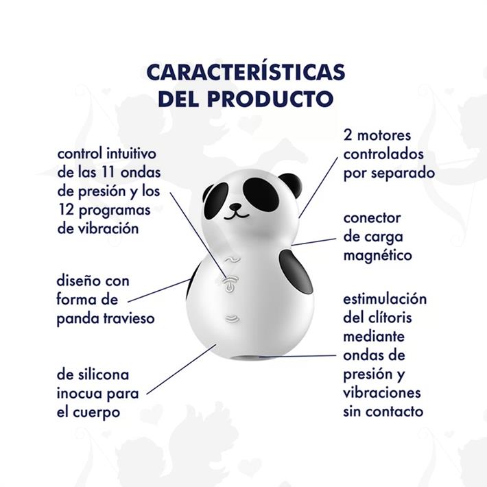 Pocket Panda Succionador y vibrador con carga USB Pocket Panda Succionador y vibrador con carga USB
