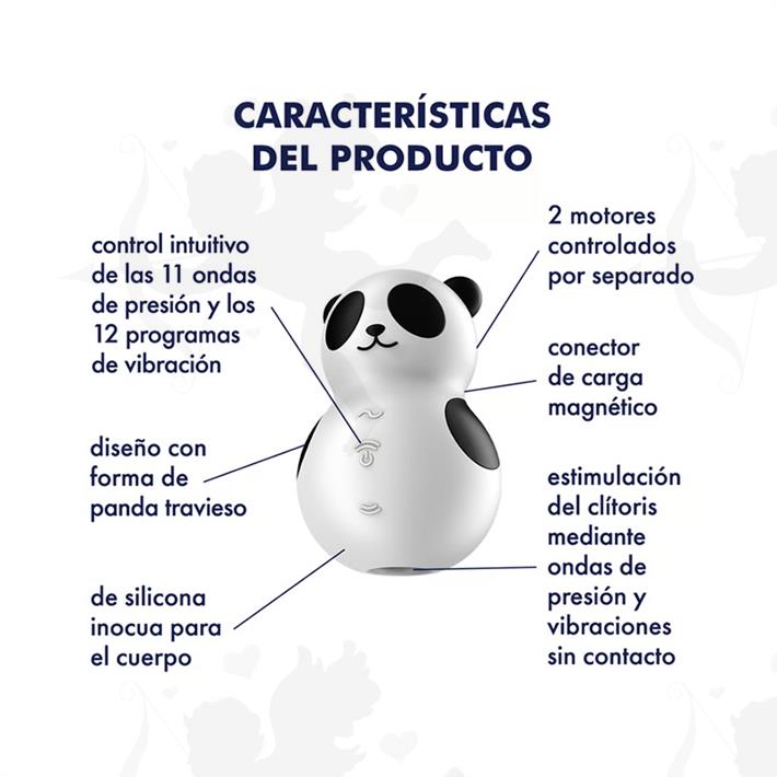 Pocket Panda Succionador y vibrador con carga USB Pocket Panda Succionador y vibrador con carga USB