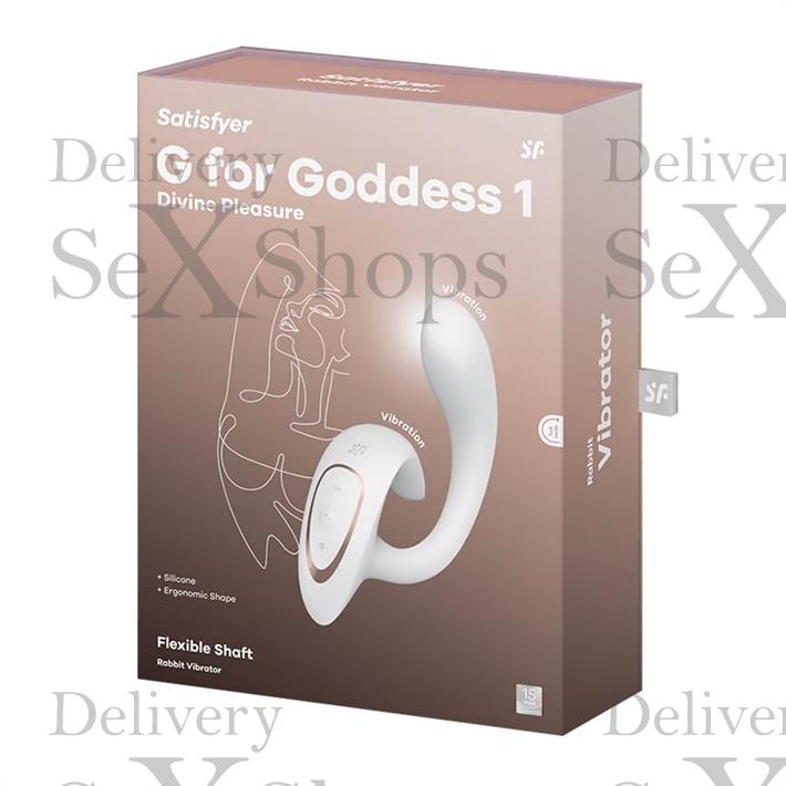 G for Goddess 1 Estimulador de punto G y Clitoris con dos motores y carga USB