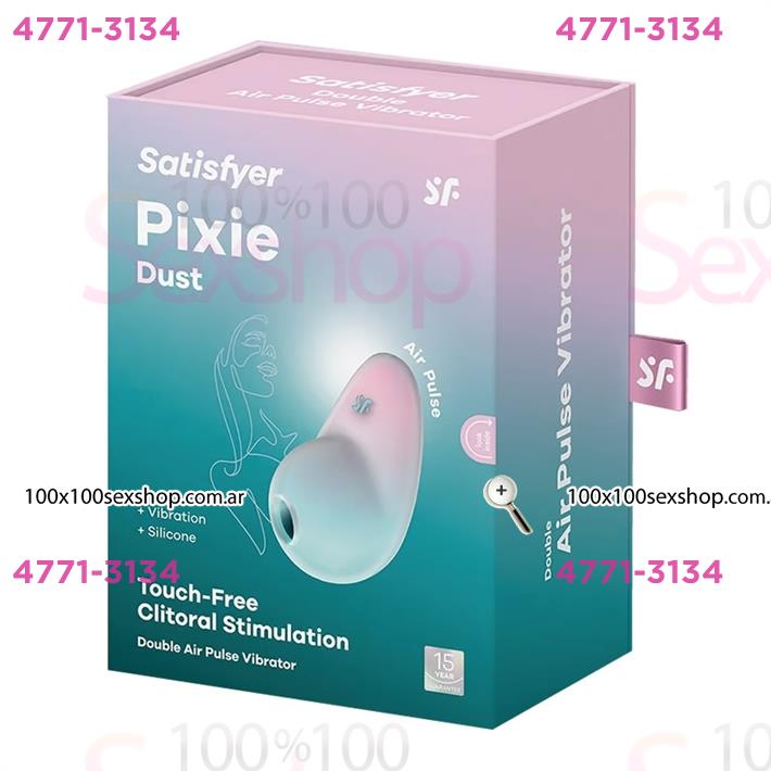 Pixie Dust Succionador con vibrador y carga USB