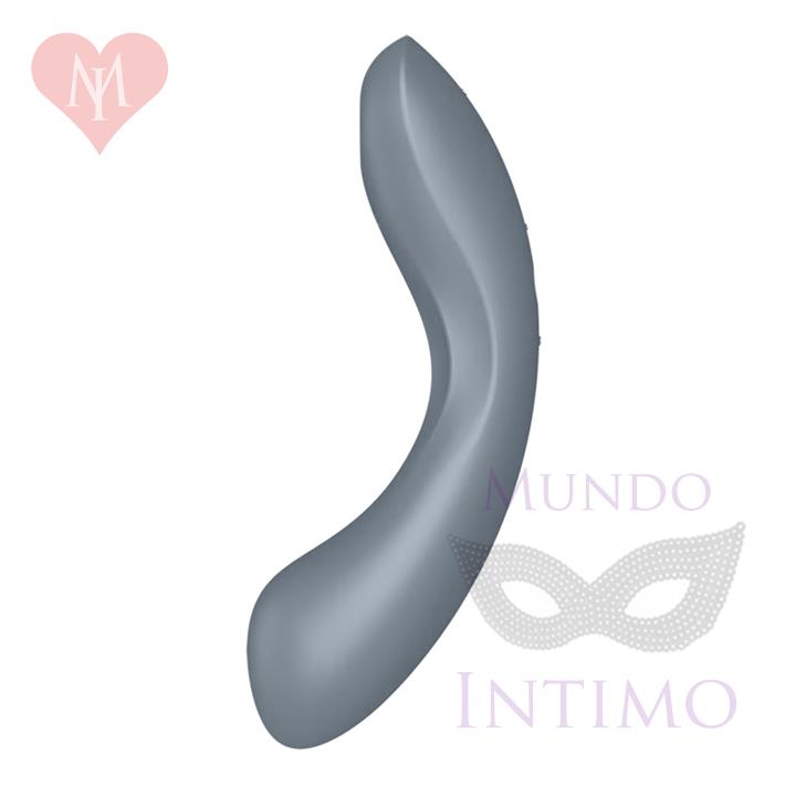 Curvy Trinity 1 Estimulacion clitorial mediante ondas de presion y de punto G mediante vibracion