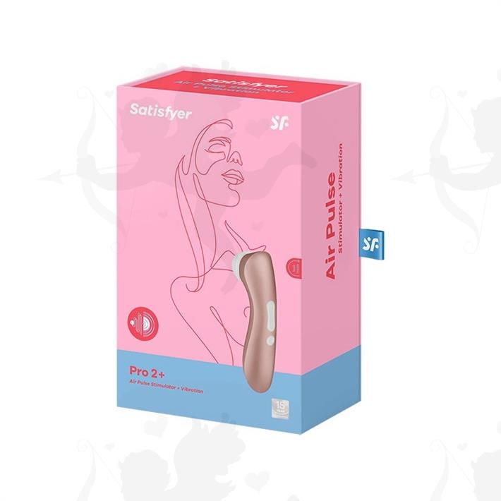 Satisfyer Pro 2 + Vibrador y Succionador de clitoris con carga USB