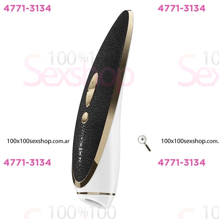 Cód: CA SS-SA-6556 - Luxury Haute Couture estimulador de clitoris vibrador con ondas de presion y carga USB - $ 186500