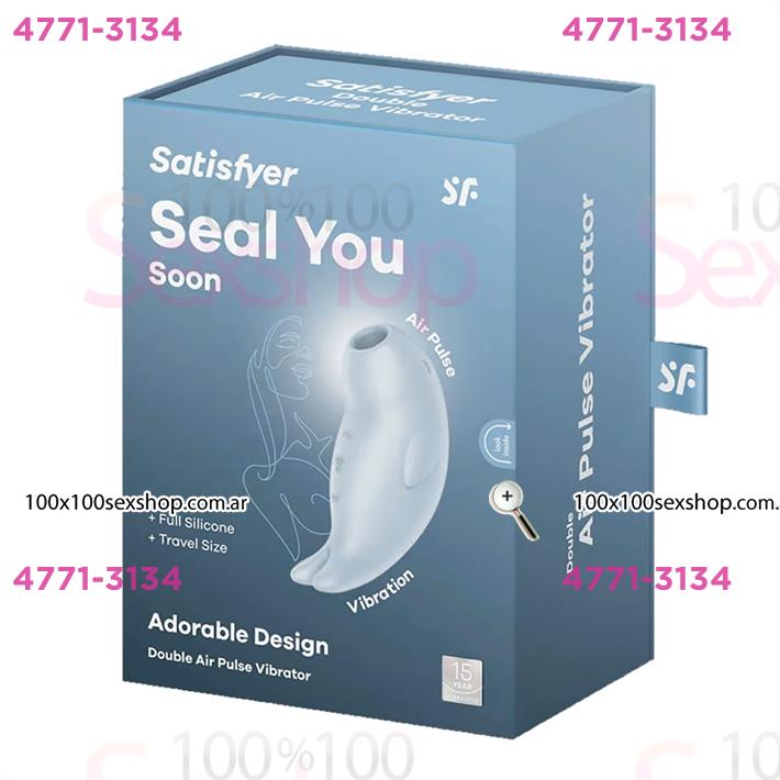 Seal you soon Succionador con forma de animal