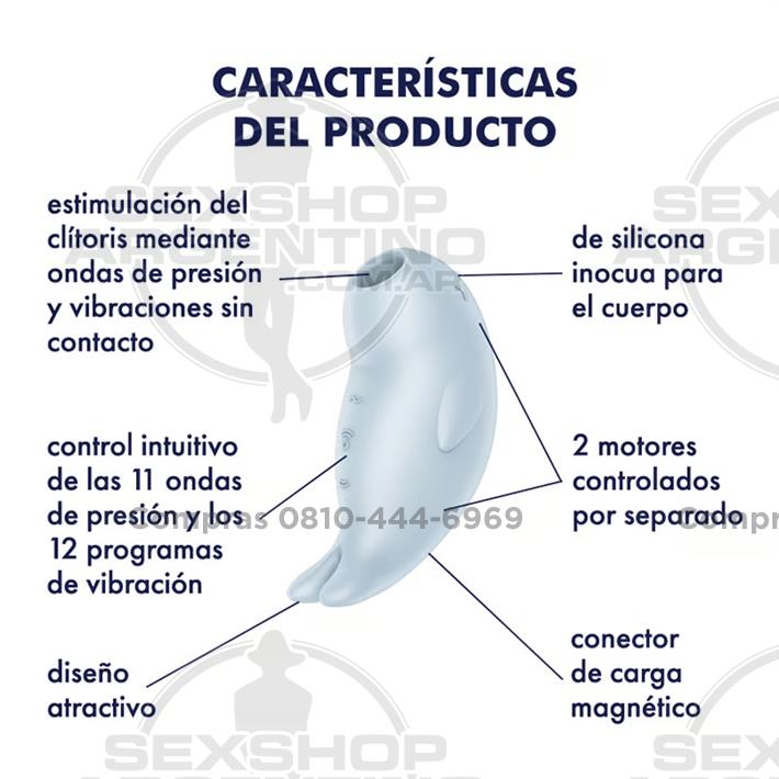 Seal you soon Succionador con forma de animal