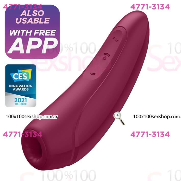 Cód: CA SS-SA-7496 - Curvy 1+ Succionador de clitoris con control Bluetooth - $ 106100
