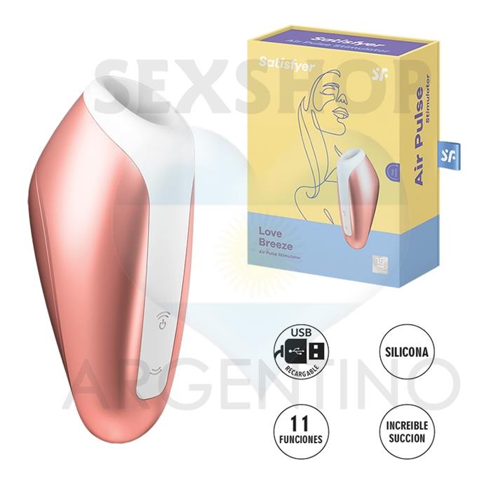 Love Brezze Succionador de clitoris con carga USB