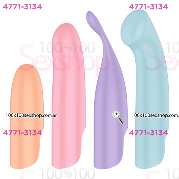 Cód: CA SS-SA-7681 - Playful Four estimulador con kit de 4 cabezales diferentes - $ 150000