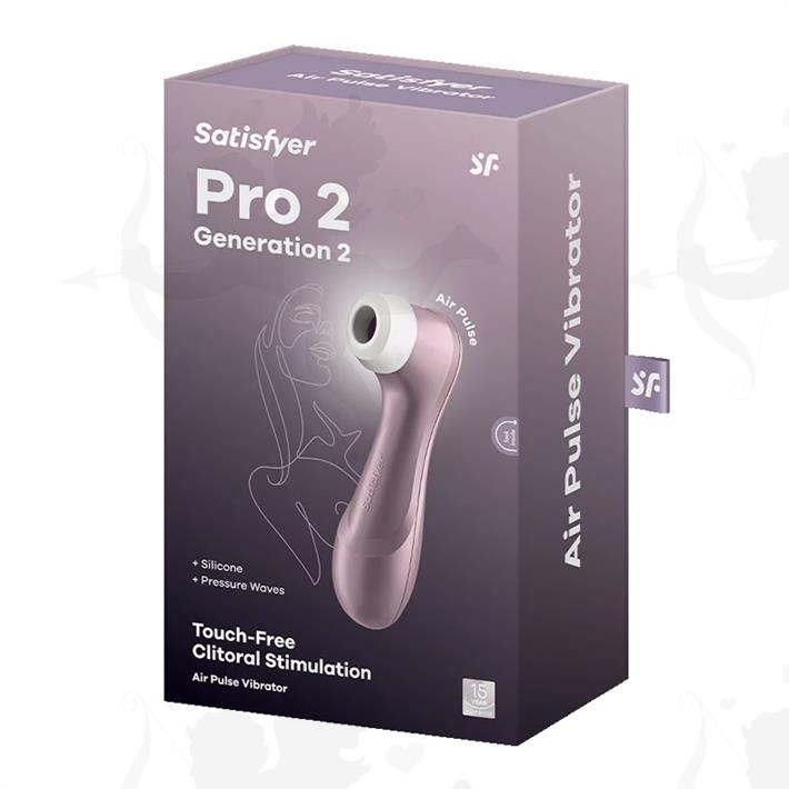 Succionador con carga USB Pro 2 Generation 2 (Violeta) 