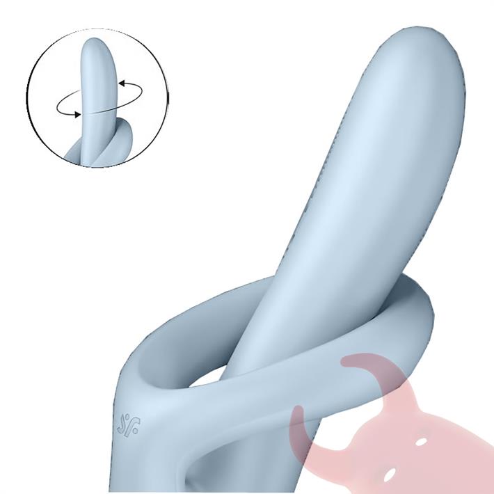 Heat Flex 4 - Vibrador con efecto calor y Flexible ademas con 4 Motores