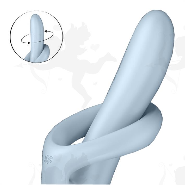 Heat Flex 4 - Vibrador con efecto calor y Flexible ademas con 4 Motores