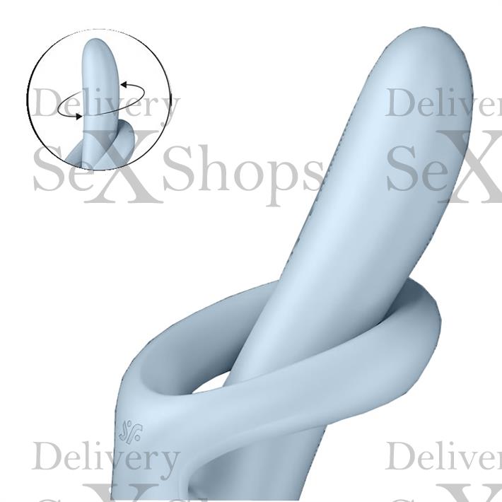 Heat Flex 4 - Vibrador con efecto calor y Flexible ademas con 4 Motores