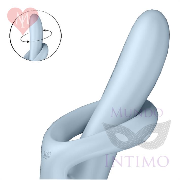 Heat Flex 4 - Vibrador con efecto calor y Flexible ademas con 2 Motores