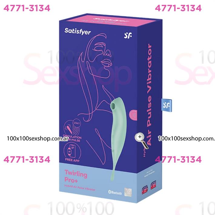 Twirling Pro+ Succionador y vibrador con aplicación