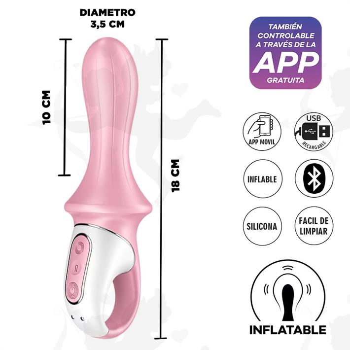Air Pump Booty 5 vibrador con APP