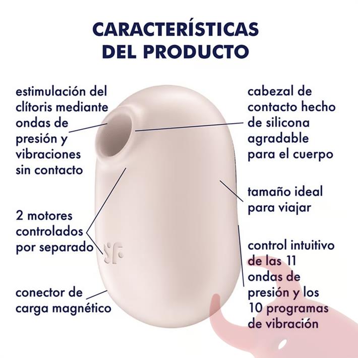 Pro To Go 2 Succionador + Vibracion con carga USB