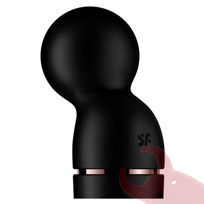 Planet Wand-er black + rosegold  Vibrador potente con mas de 60 modos de vibracion