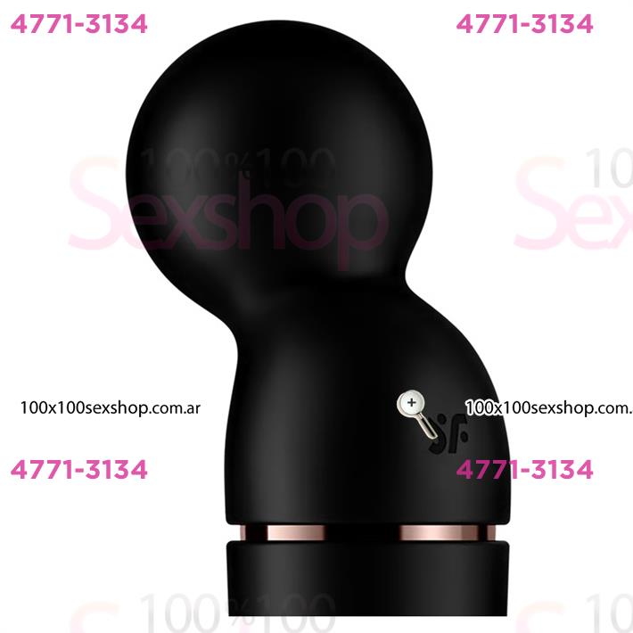 Planet Wand-er black + rosegold Vibrador potente con mas de 60 modos de vibracion