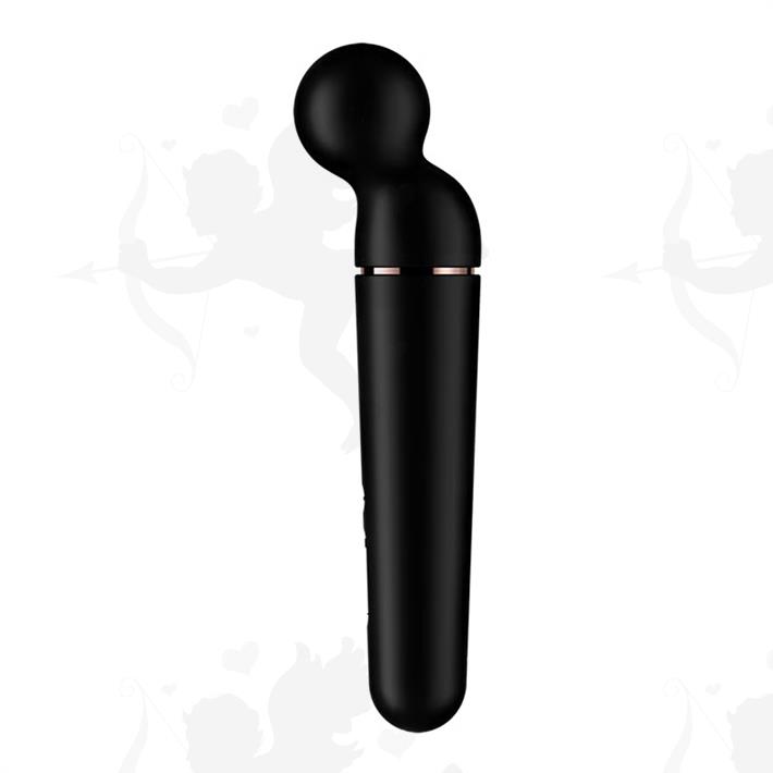 Planet Wand-er black + rosegold  Vibrador potente con mas de 60 modos de vibracion