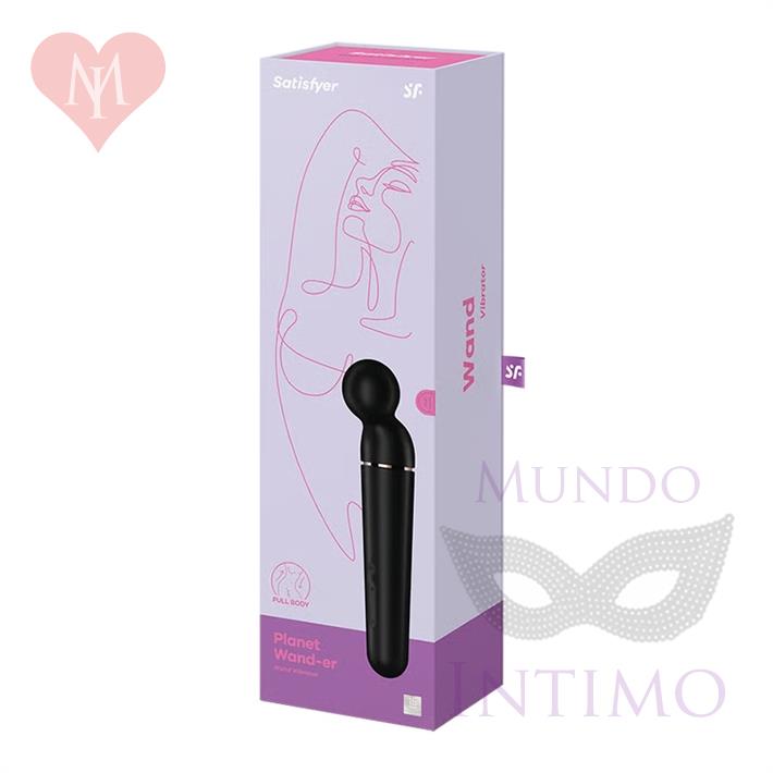 Planet Wand-er black + rosegold  Vibrador potente con mas de 60 modos de vibracion