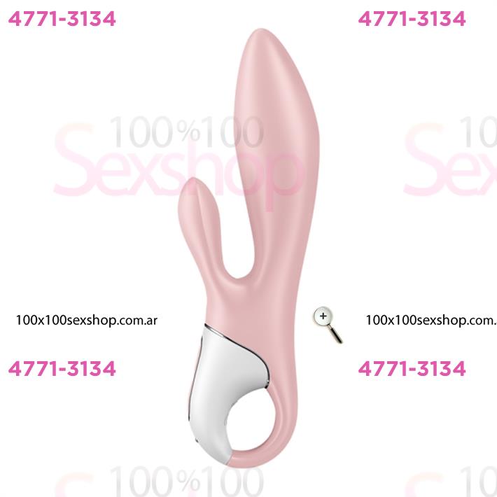 Air Pump Bunny 3: Vibrador Inflable con Estimulación Dual para Punto G y Clítoris