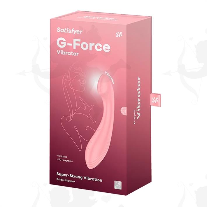 G-Force pink estimulador de punto G con carga USB