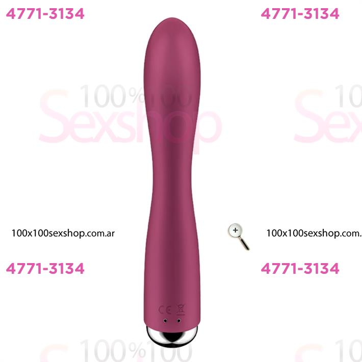 Spinning Rabbit 1 vibrador de punto G y clitoris con rotacion