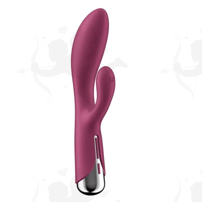 Spinning Rabbit 1 vibrador de punto G y clitoris con rotacion