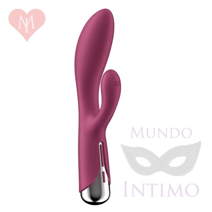 Spinning Rabbit 1 vibrador de punto G y clitoris con rotacion