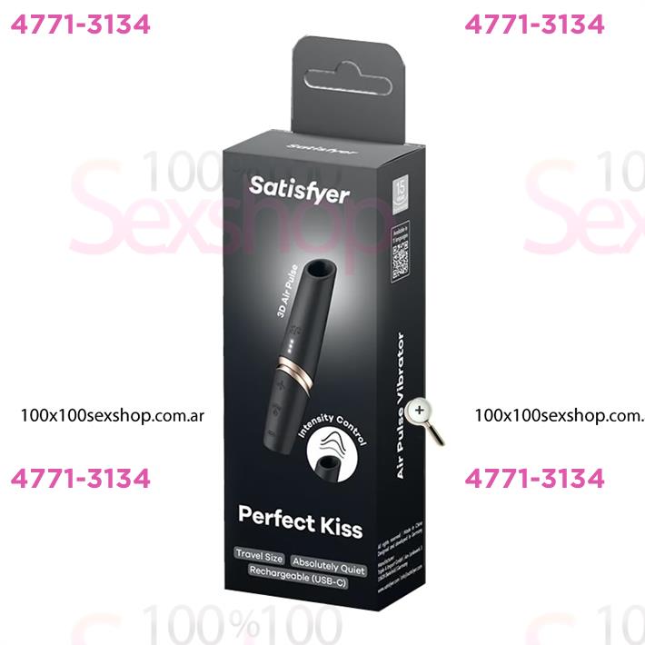 Perfect Kiss - Estimulador por ondas de presion con carga USB