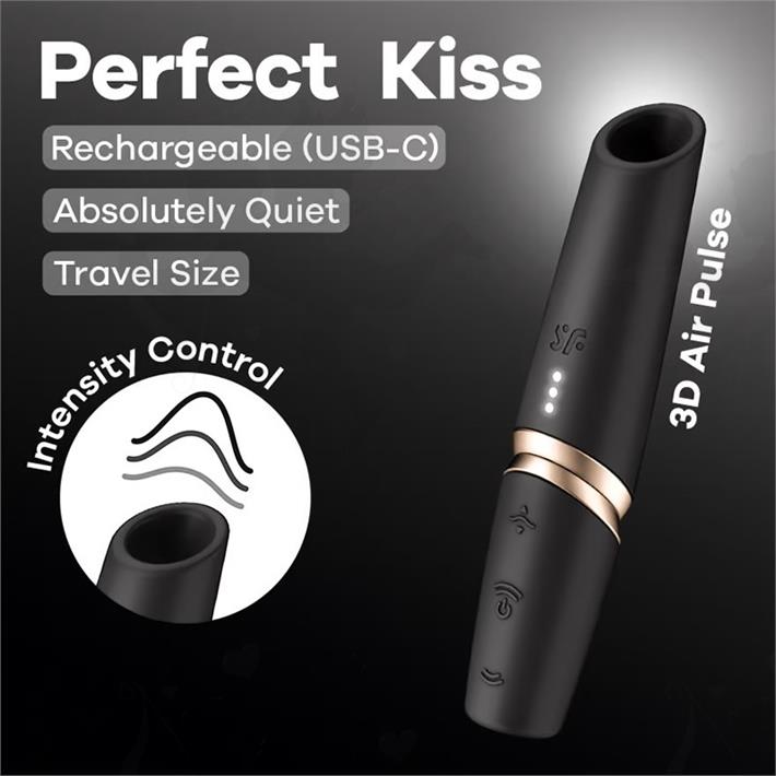 Perfect Kiss - Estimulador por ondas de presion con carga USB