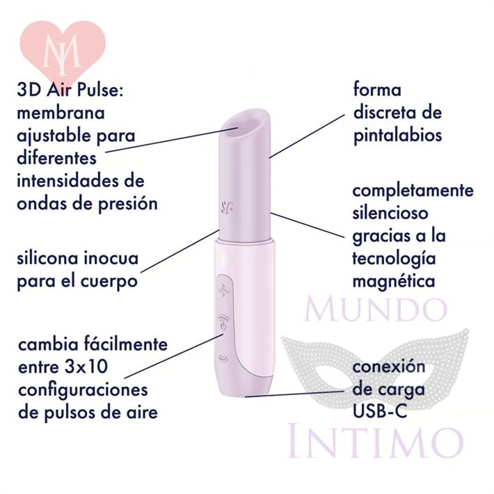 Secret Kiss - Estimulador de con Succión y Vibración