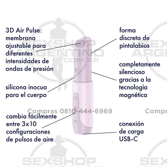Secret Kiss - Estimulador de con Succión y Vibración