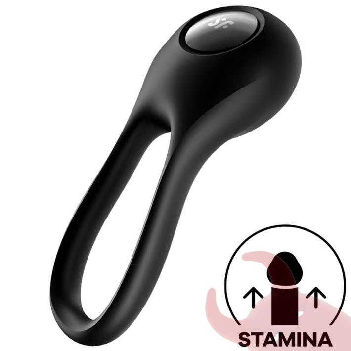 Majestic Duo Anillo para el pene de silicona innovador y flexible